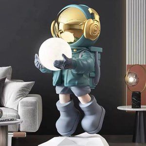Astronaut Spaceman Luxury goods Pendent piece Decorative light for home